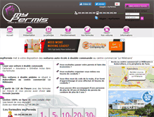 Tablet Screenshot of mypermis.com